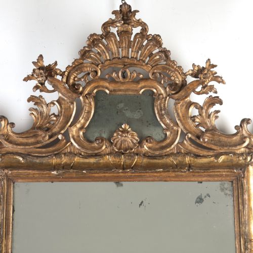 LARGE 18TH CENTURY VENETIAN MIRROR - ADDITIONAL PHOTO 1