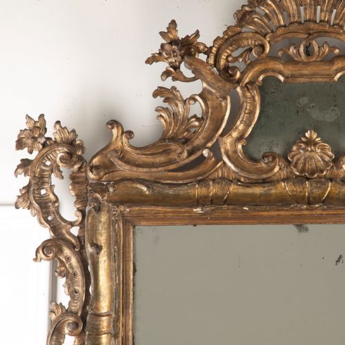 LARGE 18TH CENTURY VENETIAN MIRROR - ADDITIONAL PHOTO 2