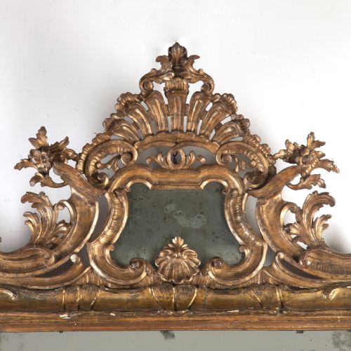 LARGE 18TH CENTURY VENETIAN MIRROR - ADDITIONAL PHOTO 3