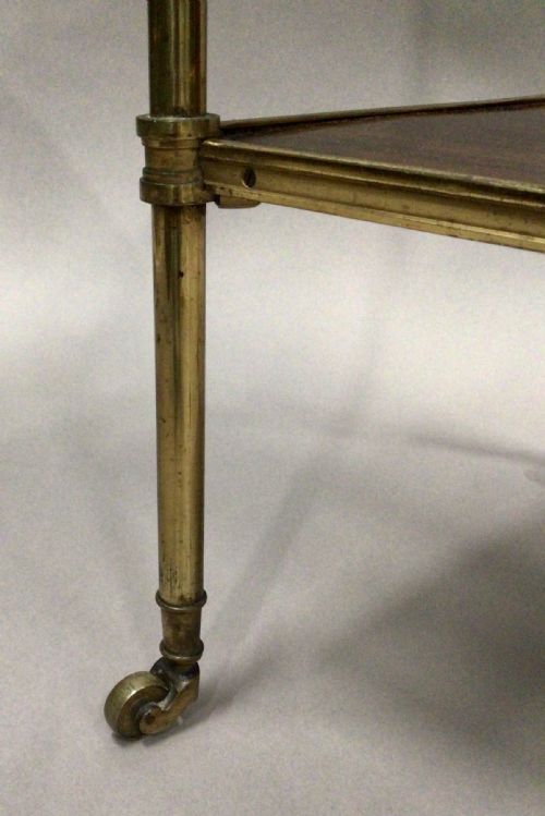 19TH CENTURY ROSEWOOD AND BRASS ETAGERE - ADDITIONAL PHOTO 8