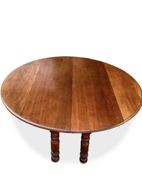 19TH CENTURY LARGE ROUND TABLE - ADDITIONAL PHOTO 6