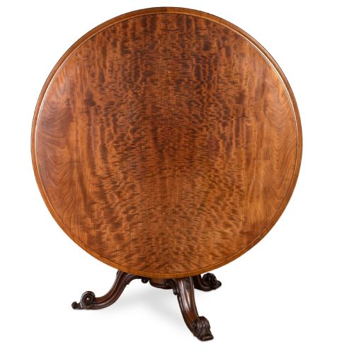 19th century mahogany centre table - CATEGORY: ANTIQUE TABLES - DATED 19TH CENTURY