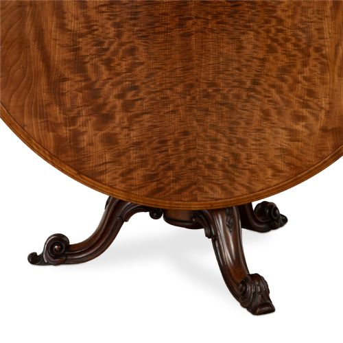 19TH CENTURY MAHOGANY CENTRE TABLE - ADDITIONAL PHOTO 7