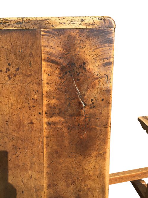 EARLY 19TH CENTURY FRUITWOOD FARMHOUSE TABLE - ADDITIONAL PHOTO 6