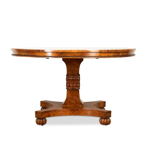 REGENCY BURR ELM CENTRE TABLE - ADDITIONAL PHOTO 6