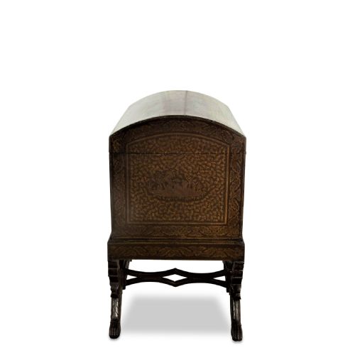 19TH CENTURY CHINOISERIE INDIAN TRUNK - ADDITIONAL PHOTO 3
