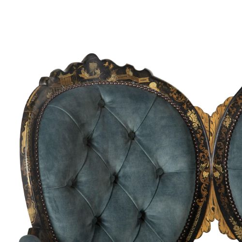 19TH CENTURY FRENCH CHINOISERIE SETTEE - ADDITIONAL PHOTO 3