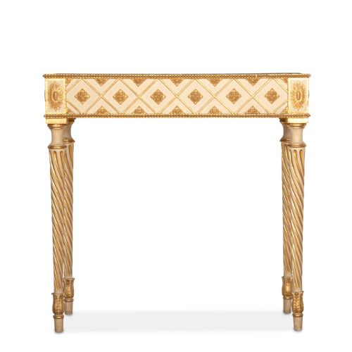 c19th painted gilded jardiniere table - CATEGORY: ANTIQUE MISCELLANEOUS - DATED 19TH CENTURY