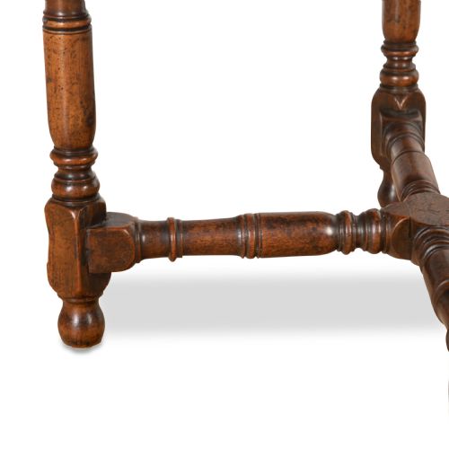 17TH PAIR OF WALNUT STOOLS - ADDITIONAL PHOTO 1