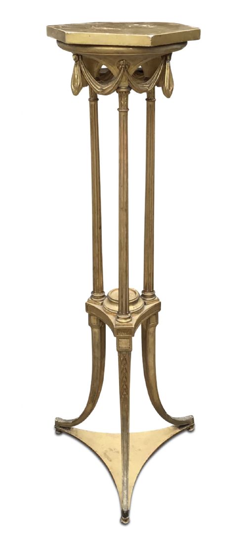 19TH CENTURY GILTWOOD TORCHERE - ADDITIONAL PHOTO 1