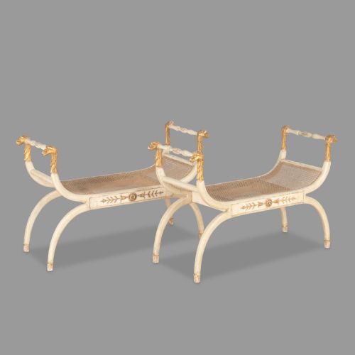 19TH CENTURY PAIR OF ITALIAN WINDOW SEATS - ADDITIONAL PHOTO 7