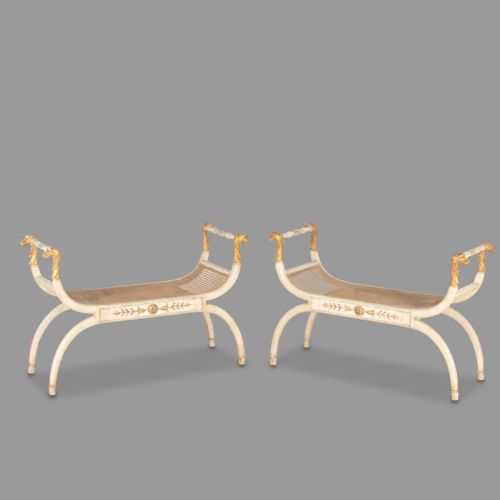 19TH CENTURY PAIR OF ITALIAN WINDOW SEATS - ADDITIONAL PHOTO 8