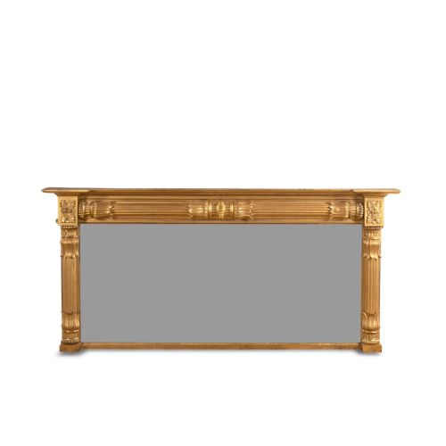 regency giltwood wall mirror - CATEGORY: ANTIQUE MIRRORS - DATED 19TH CENTURY