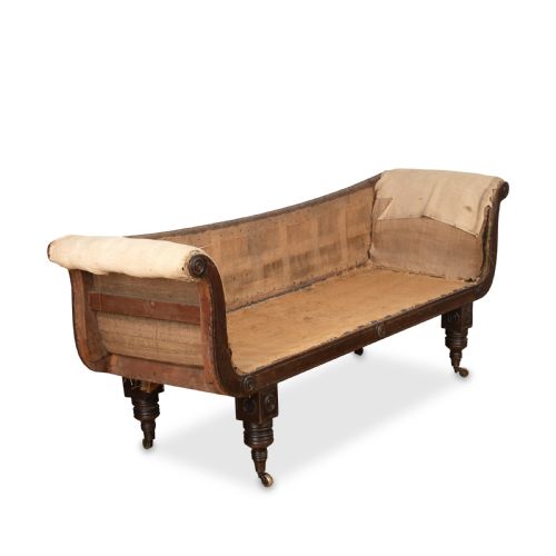 REGENCY MAHOGANY SETTEESOFA - ADDITIONAL PHOTO 1