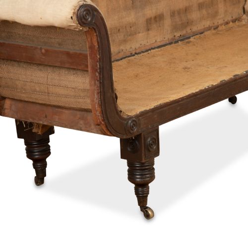 REGENCY MAHOGANY SETTEESOFA - ADDITIONAL PHOTO 3