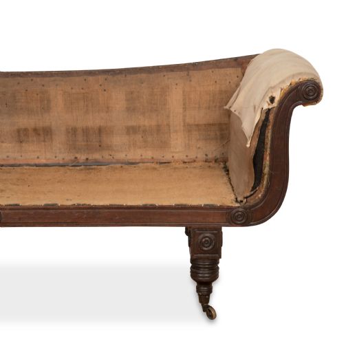 REGENCY MAHOGANY SETTEESOFA - ADDITIONAL PHOTO 6