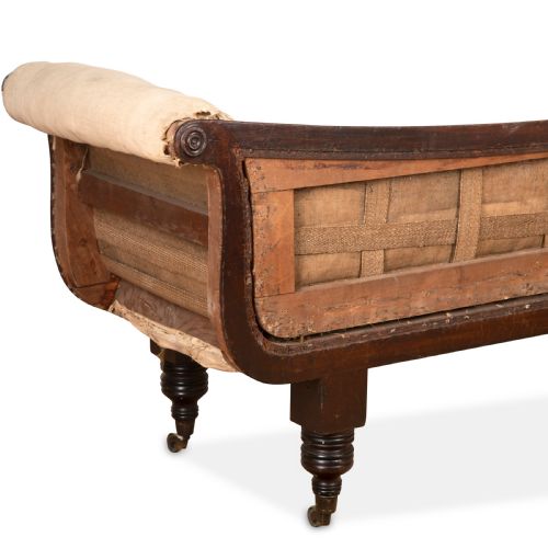 REGENCY MAHOGANY SETTEESOFA - ADDITIONAL PHOTO 9