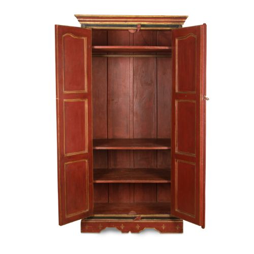 19TH CENTURY PAINTED CUPBOARD - ADDITIONAL PHOTO 1