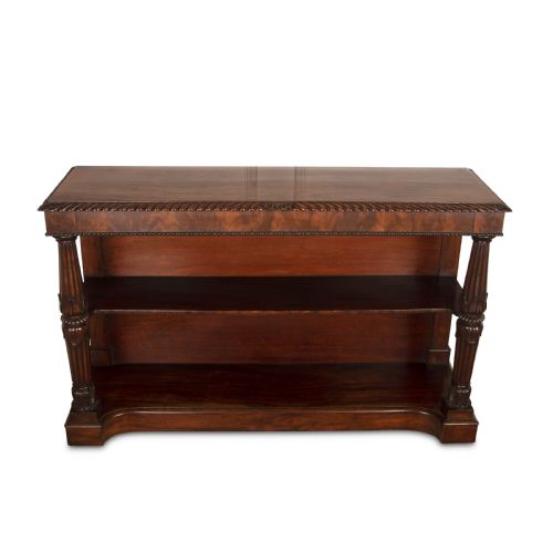 REGENCY MAHOGANY HALL TABLE - ADDITIONAL PHOTO 2