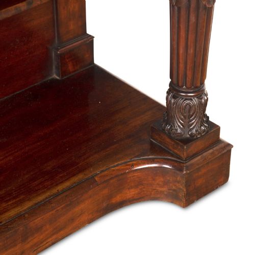 REGENCY MAHOGANY HALL TABLE - ADDITIONAL PHOTO 12