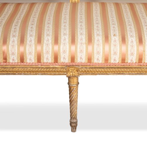 19TH CENTURY GILTWOOD SETTEE - ADDITIONAL PHOTO 6