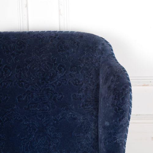 C18TH CARVED LEG WING CHAIR - ADDITIONAL PHOTO 12