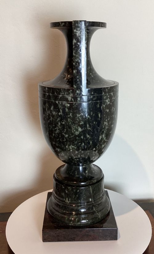 19TH CENTURY GRECIAN GRAND TOUR MARBLE URN - ADDITIONAL PHOTO 5