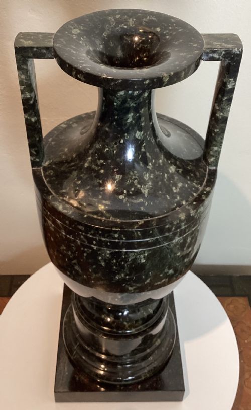 19TH CENTURY GRECIAN GRAND TOUR MARBLE URN - ADDITIONAL PHOTO 10