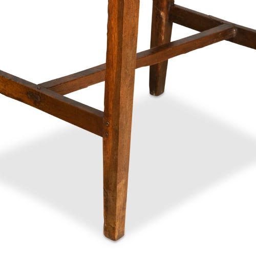 19TH CENTURY YEW AND OAK SIDE TABLE - ADDITIONAL PHOTO 5