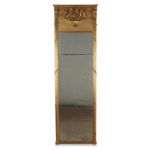 18TH CENTURY TALL IRISH GILTWOOD MIRROR - ADDITIONAL PHOTO 1