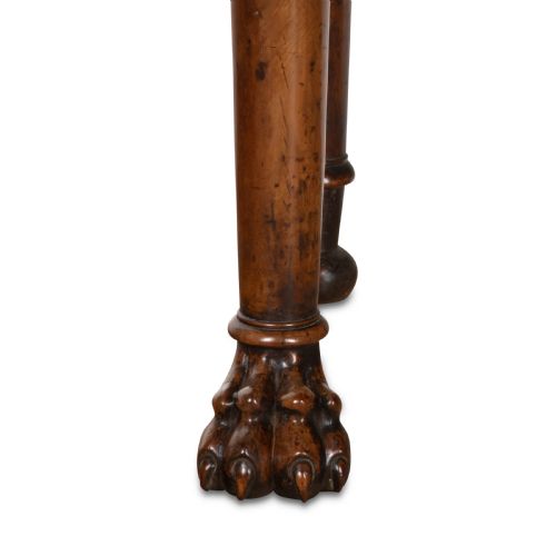 19TH CENTURY IRISH YEW WOOD SIDE TABLE - ADDITIONAL PHOTO 6