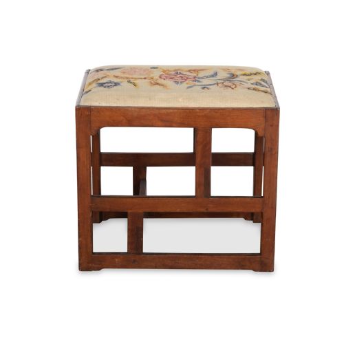 SET OF 19TH CENTURY MAHOGANY LIBRARY STEPSSTOOL - ADDITIONAL PHOTO 1