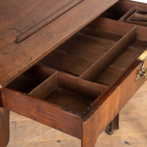 C18TH MAHOGANY ARCHITECTSWRITING TABLE - ADDITIONAL PHOTO 4