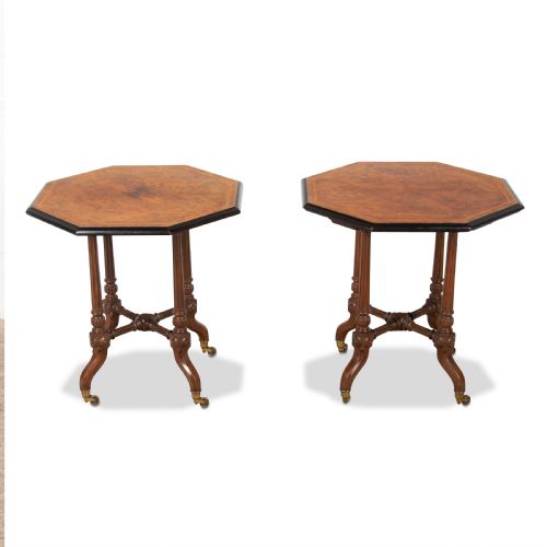 PAIR OF 19TH CENTURY GILLOW OCCASIONAL TABLES - ADDITIONAL PHOTO 1