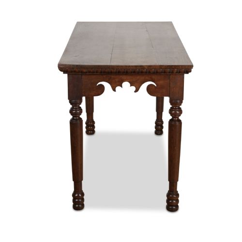 C19TH OAK HALLSIDE TABLE - ADDITIONAL PHOTO 7