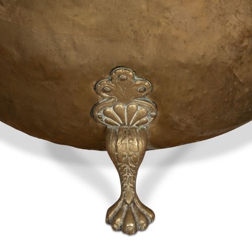 19TH CENTURY DUTCH BRASS LOG BIN - ADDITIONAL PHOTO 5