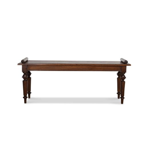REGENCY OAK HALL BENCH - ADDITIONAL PHOTO 2