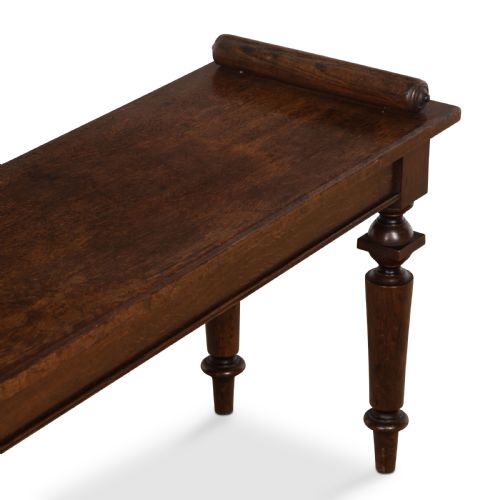 REGENCY OAK HALL BENCH - ADDITIONAL PHOTO 5