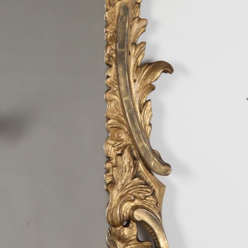 18TH CENTURY GILTWOOD WALL MIRROR - ADDITIONAL PHOTO 2