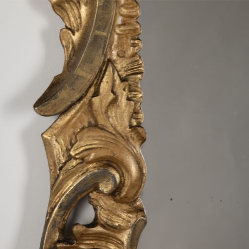 18TH CENTURY GILTWOOD WALL MIRROR - ADDITIONAL PHOTO 5