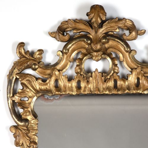 18TH CENTURY GILTWOOD WALL MIRROR - ADDITIONAL PHOTO 7