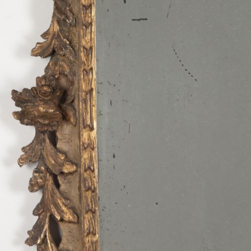 18TH CENTURY PAINTED AND GILT ITALIAN MIRROR - ADDITIONAL PHOTO 4