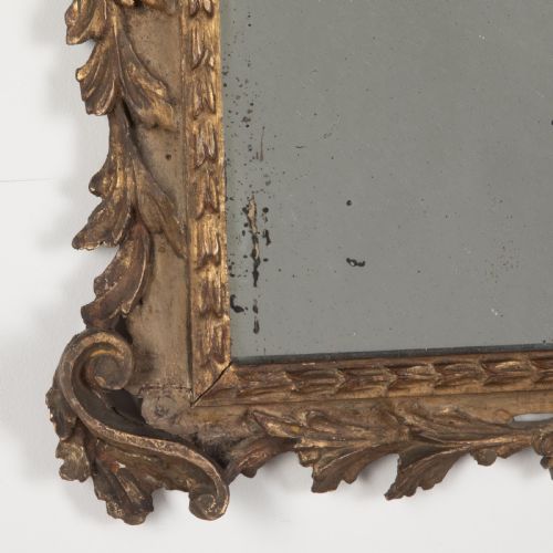 18TH CENTURY PAINTED AND GILT ITALIAN MIRROR - ADDITIONAL PHOTO 5