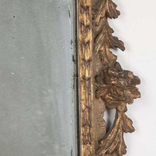 18TH CENTURY PAINTED AND GILT ITALIAN MIRROR - ADDITIONAL PHOTO 6