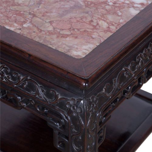 19TH CENTURY CHINESE TALL OCCASIONAL TABLE - ADDITIONAL PHOTO 1