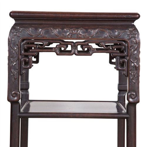 19TH CENTURY CHINESE TALL OCCASIONAL TABLE - ADDITIONAL PHOTO 4