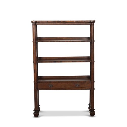 REGENCY ROSEWOOD OPEN BOOKCASE - ADDITIONAL PHOTO 1