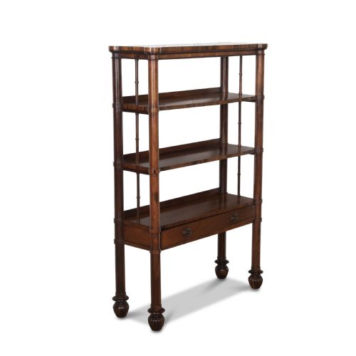 REGENCY ROSEWOOD OPEN BOOKCASE - ADDITIONAL PHOTO 11