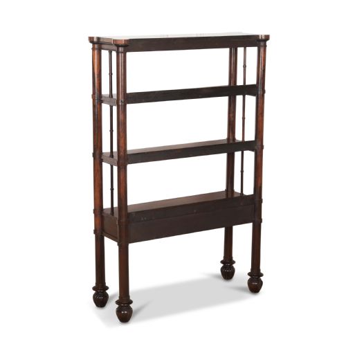 REGENCY ROSEWOOD OPEN BOOKCASE - ADDITIONAL PHOTO 12