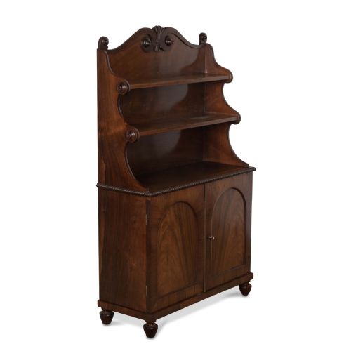 REGENCY ROSEWOOD SIDE CABINETBOOKCASE - ADDITIONAL PHOTO 1